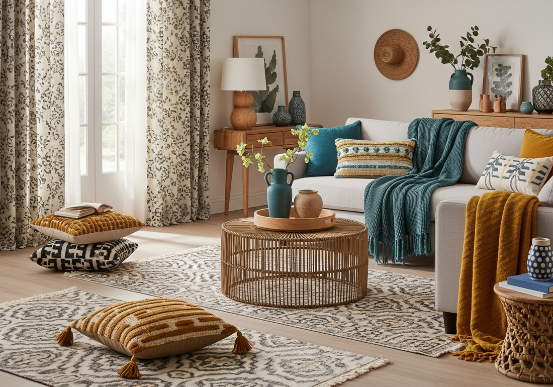 Patterns and Textures in Home Decoration