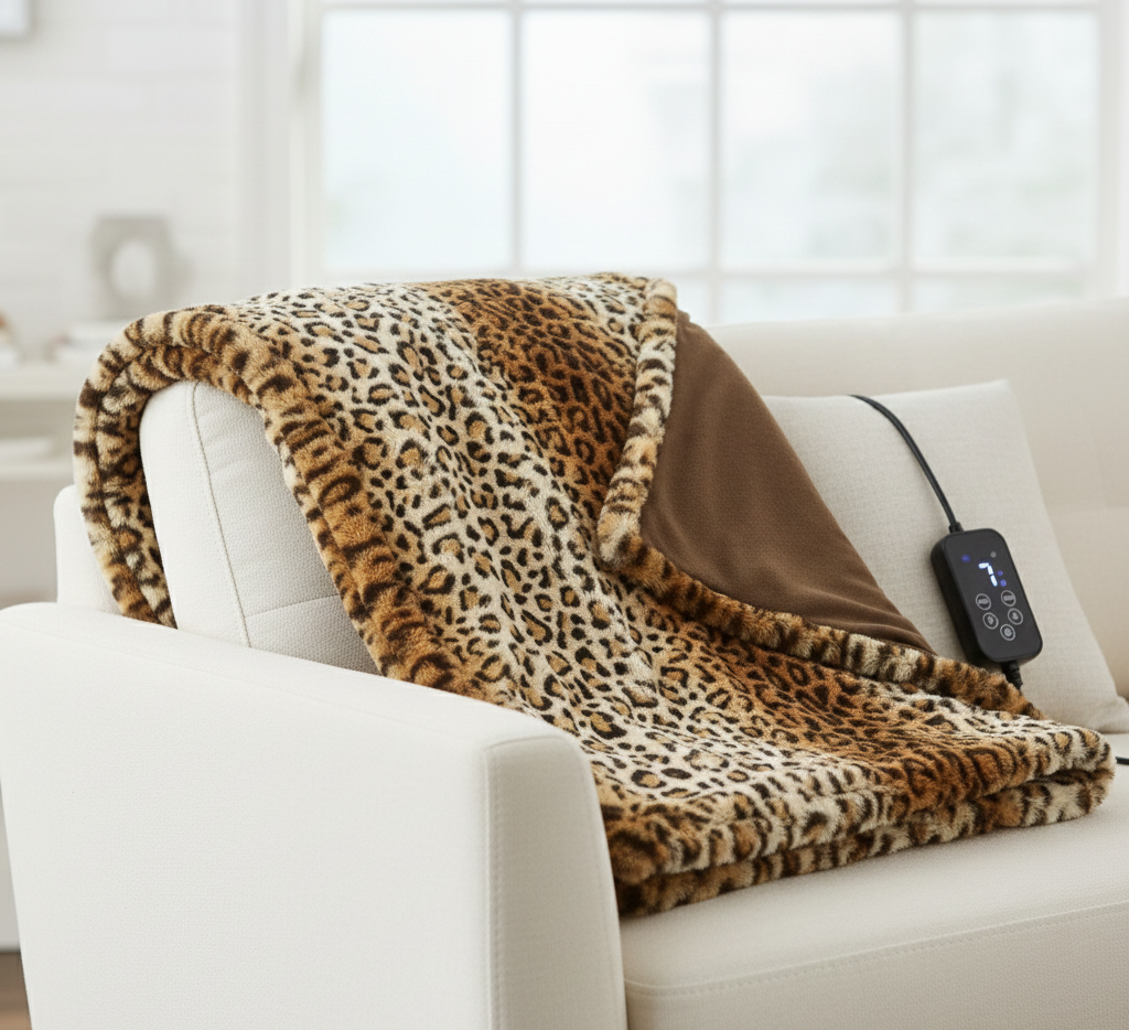 Heated Blanket with 10 Heat Levels and Auto Shut-Off